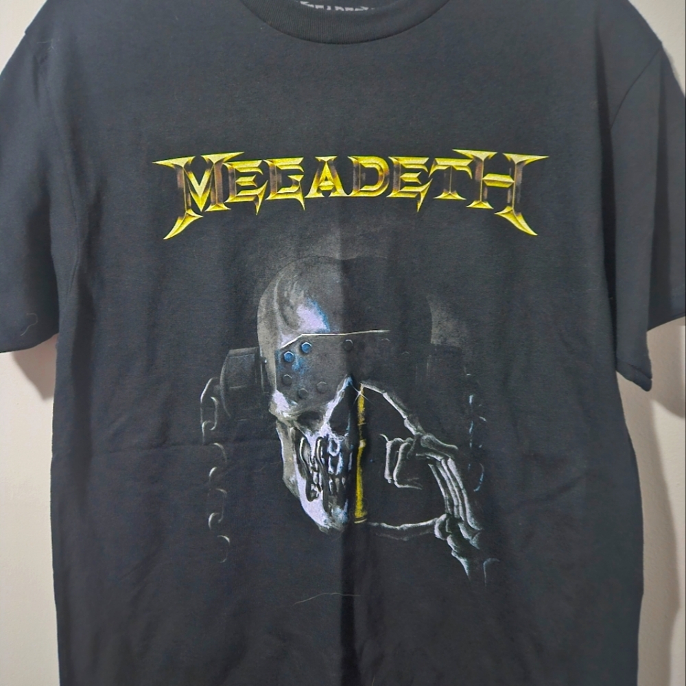 MEGADEATH Men's Medium T-Shirt *New*